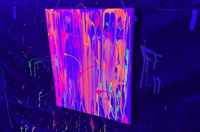 Black Light Splatter Zone - Who Will Love This?