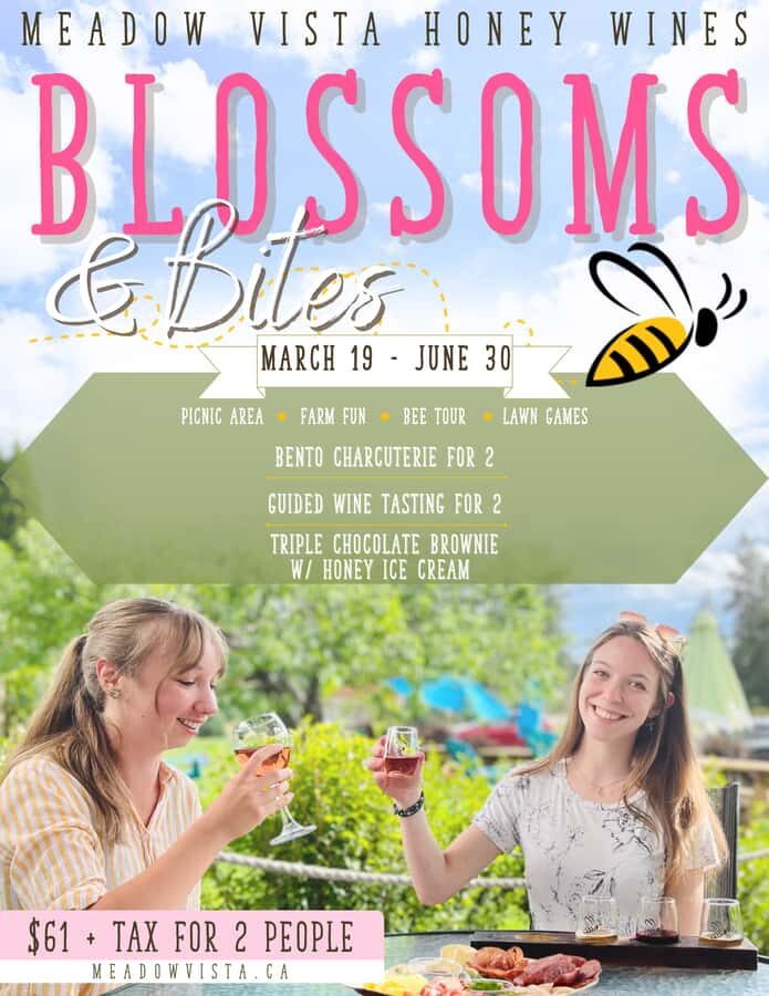Blossoms + Bites Springtime Meadery Luncheon for Two Kelowna - Who Will Love This Experience?