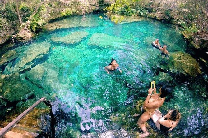 Eco Exploration: Golf Cart Adventure and Catamaran Cruise - The Crown Jewel: Inrirí Cenote and Indigenous Eyes Reserve