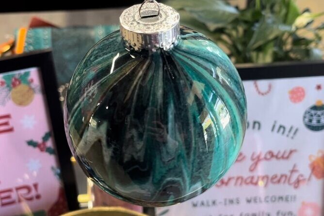 Fluid Art Christmas Ornaments - The Value of This Artistic Holiday Activity