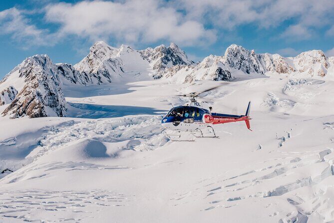 Fox Glacier and Mount Cook Helicopter Flight with Snow Landing - Key Points
