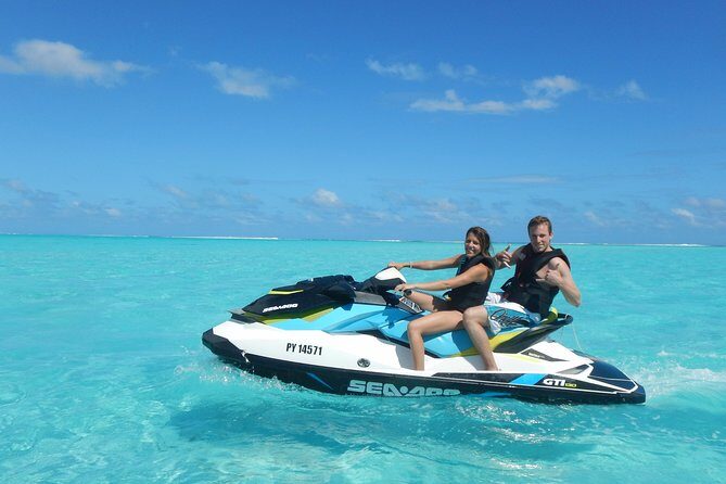 Grand Magic Combo Jetski 3h00 + Quad 3h30 - The Jet Ski Adventure: Exploring Moorea’s Coastline