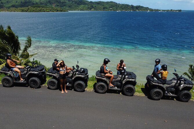 Guided tour of the island and its escapades in Tahaa by Quad / ATV - The Sum Up