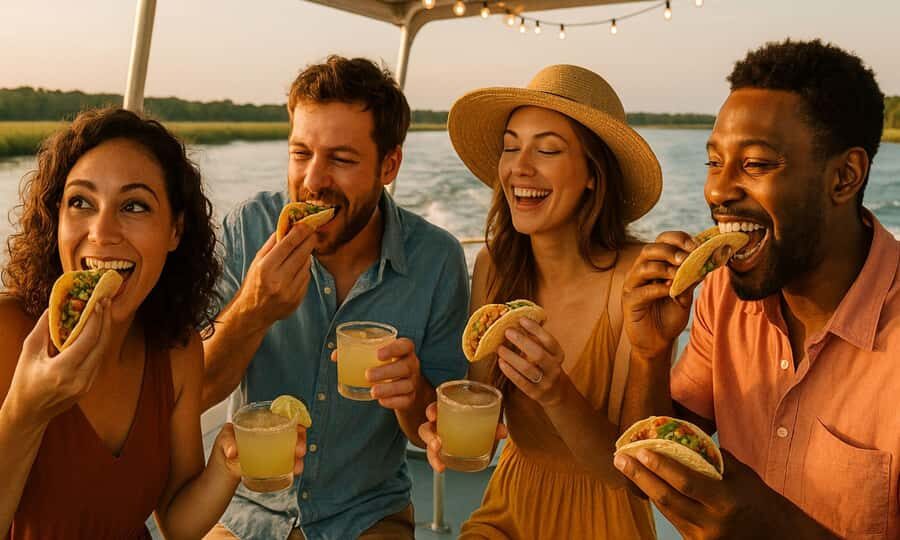 Happy Hour Cruise, Live Music & Taco Bar - Breakdown of the Itinerary