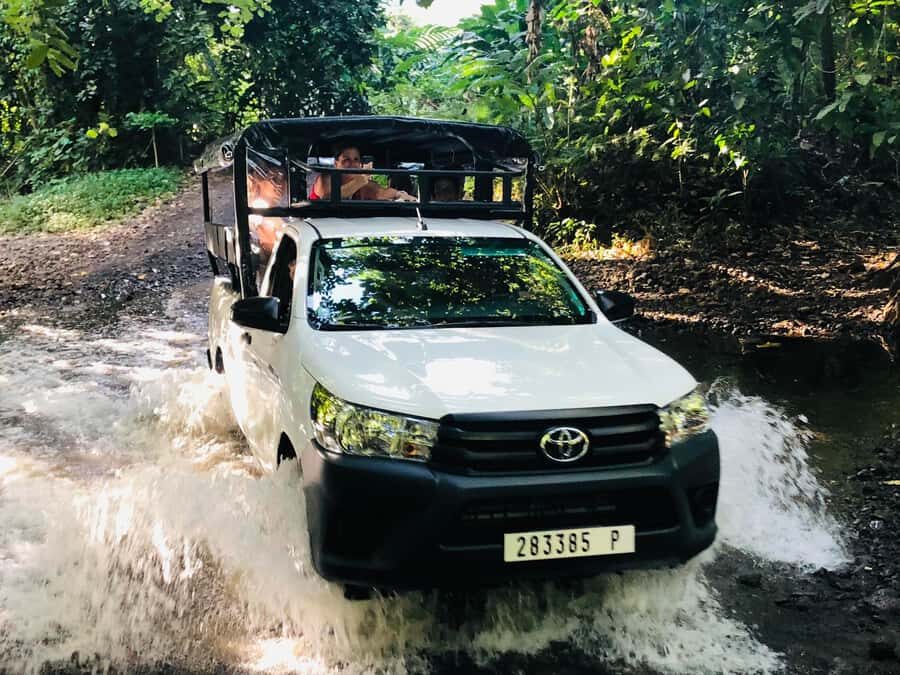 Moorea:4X4 safari excursion between land and sea with lunch - Crossing into the Heart of Moorea’s Nature and Agriculture