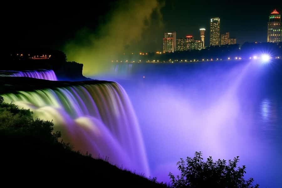 Niagara Falls, USA: Nightlight Experience with Fireworks - What You’ll Experience