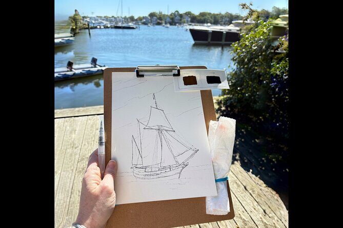 Outdoor Watercolor Class in Annapolis the Sailing Capital of USA - The Experience from Past Participants