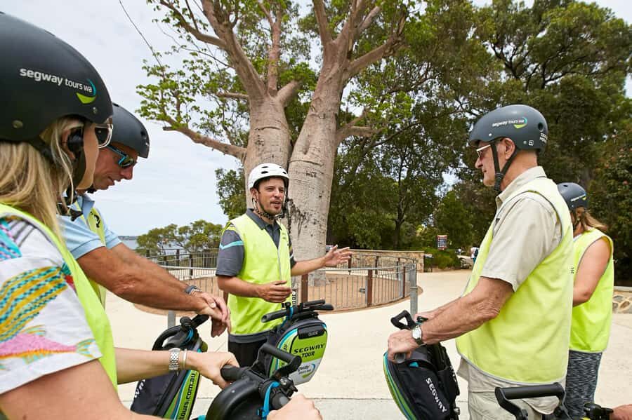 Perth: Blue Boat House and Kings Park Segway Tour - Starting at Elizabeth Quay