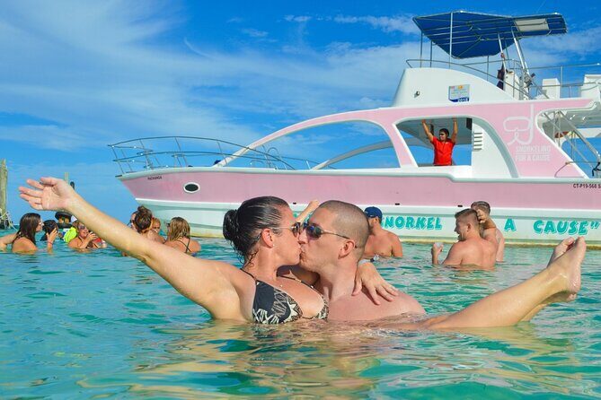 Private Party Boat with Slide and chicken skewers at Punta Cana - Whats Included and Whats Not