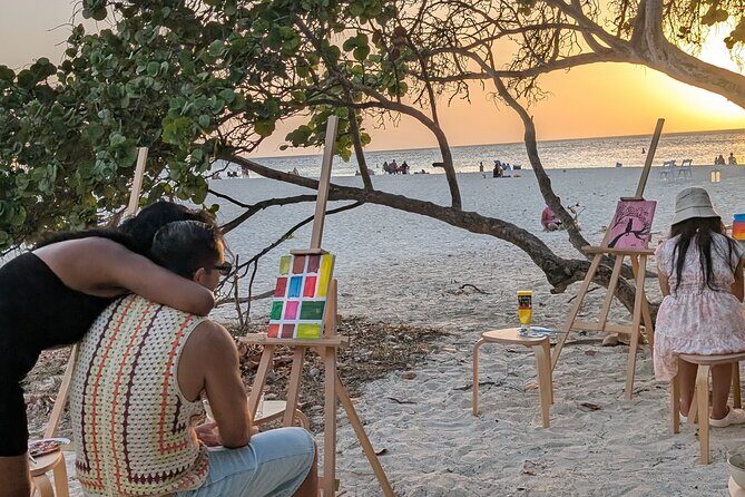 Sip and Paint Aruba Sunset Creative Experience - Why This Location Works