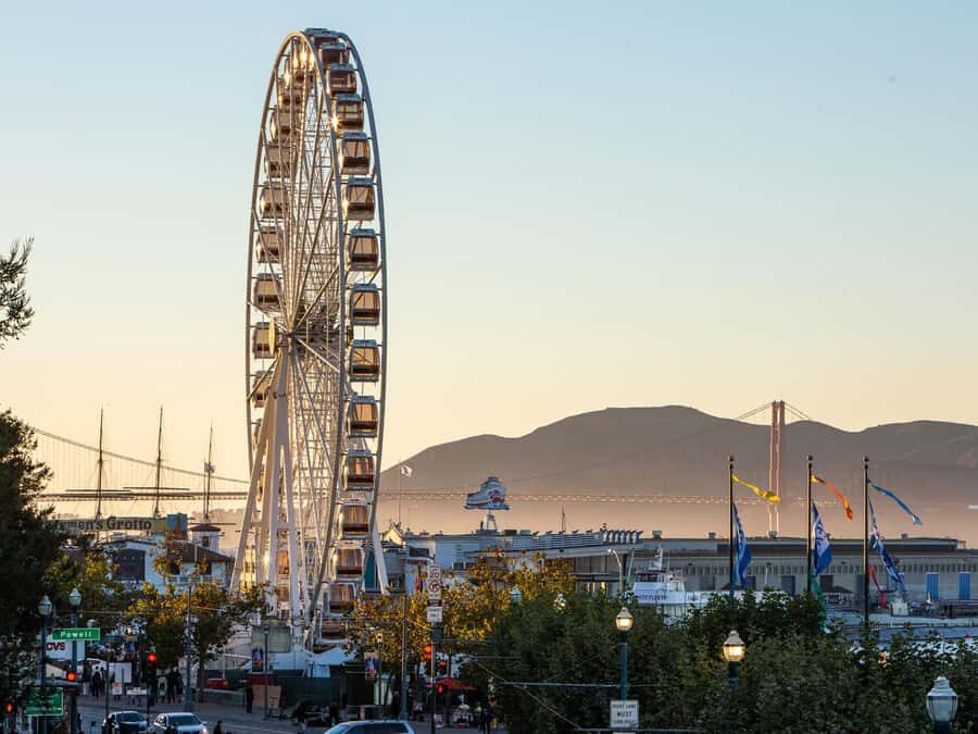 SkyStar Wheel Ticket at Fisherman's Wharf - What to Expect: The Ride and the Views