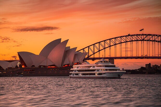 Sydney Harbour Sunset Dinner Cruise from Darling Harbour - Key Points