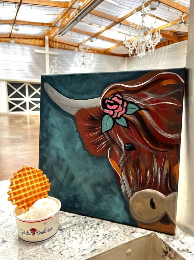 Tennessee: Highland Cow Painting Class - The Itinerary in Detail