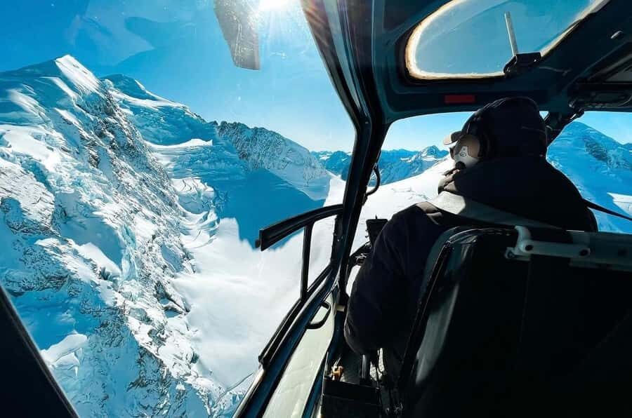 The Grand Adventure Helicopter Flight: Franz Josef Glacier - The Route and Scenic Highlights