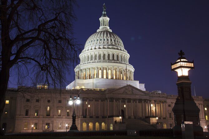 Washington DC Monuments & History Guided Moonlight Tour by E-Cart - The Itinerary in Detail