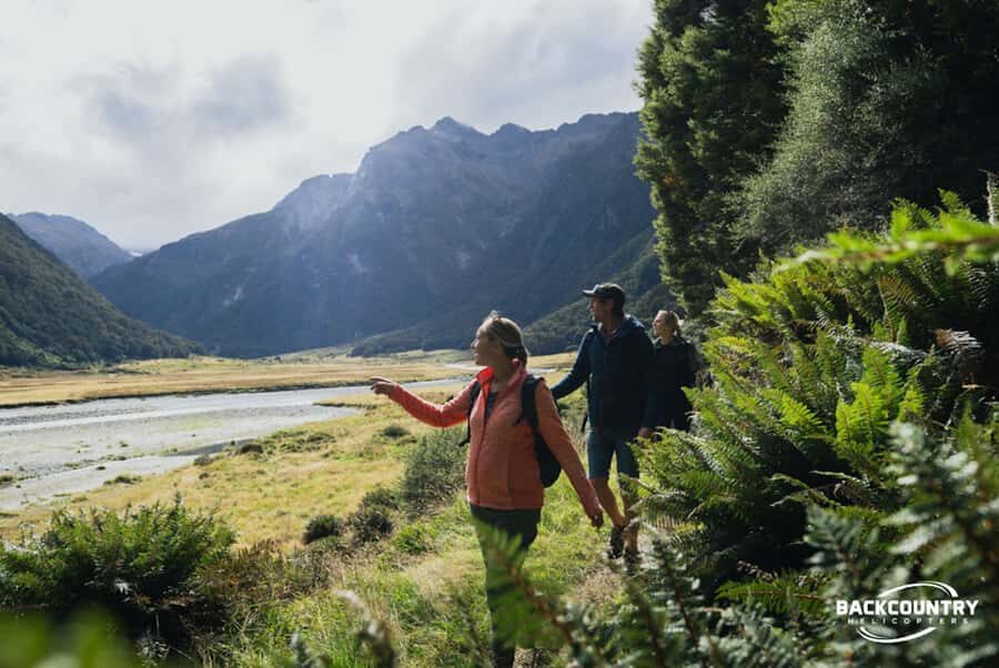 Wnaka: Heli Siberia Max - Helicopter Flight, Hike, Jet Boat - The Itinerary in Detail