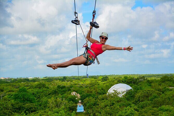 Zip Line or Canopy Zip Line Tours from Punta Cana - The Zip Line Circuit: Seven Lines of Adventure