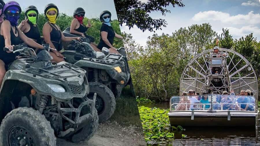 1 HOURS Everglades: Airboat + 1 HOURS ATV Tour - An In-Depth Look at the Everglades Experience