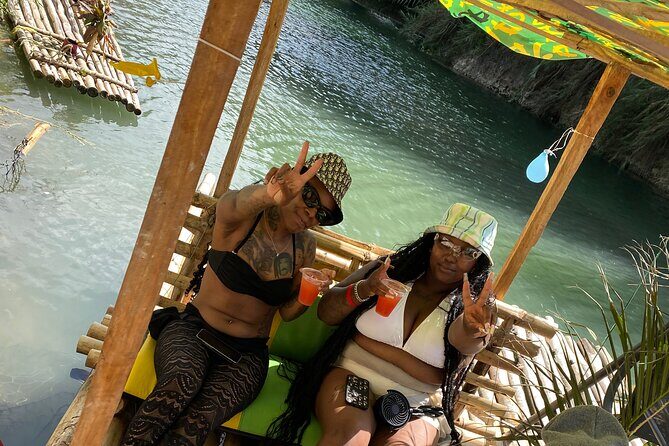 Bamboo Rafting Montego Bay - The Relaxation & Refreshment Stop