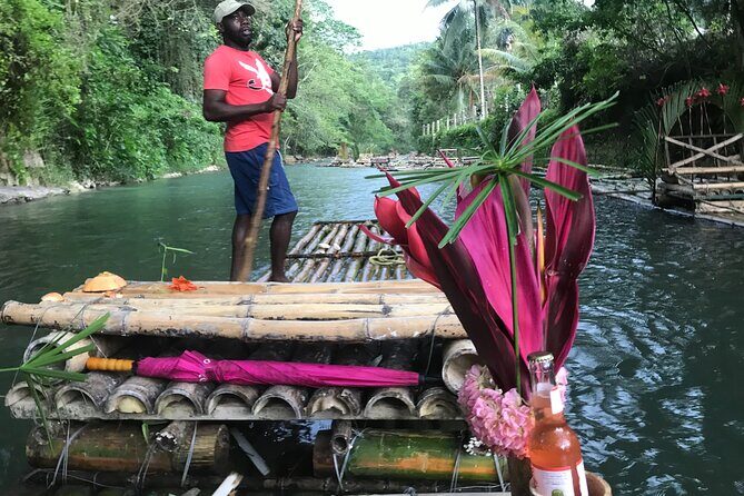 Bamboo rafting with limestone foot massage. - Transportation and Logistics: Comfort and Convenience