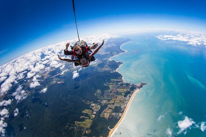 From Cairns: Tandem Skydive Experience over Mission Beach - Views that Take Your Breath Away