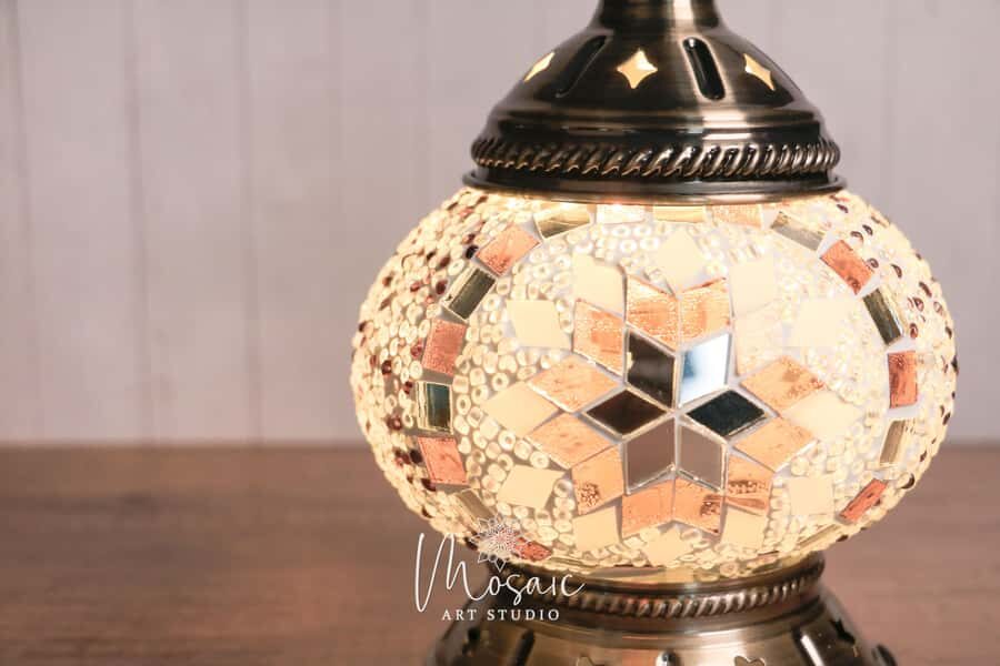 Mosaic CANDLE HOLDER Workshop in Warwick, NY - The Crafting Process in Detail