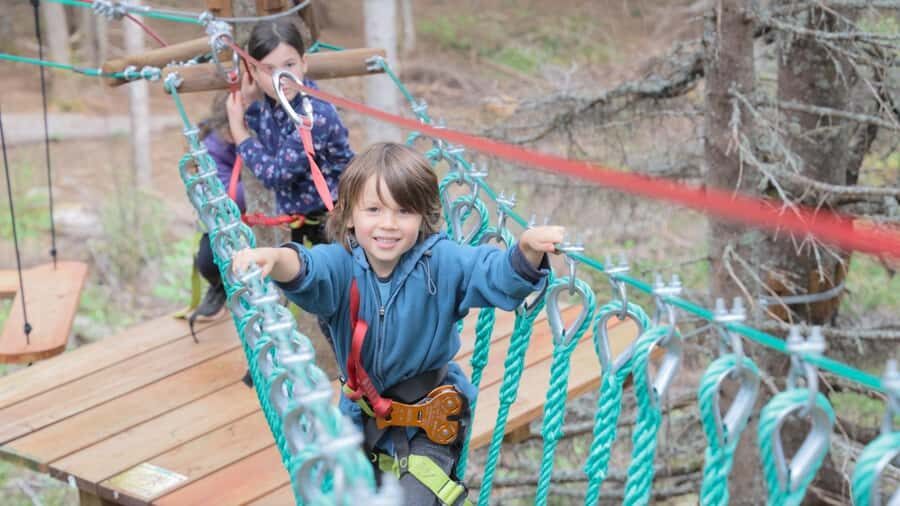 Percé: Folies Boréales Adventure course in the trees - The Itinerary and What to Expect