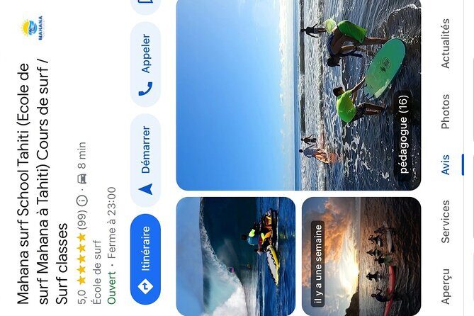 SURF TAHITI Bites & Waves Surf experience with every bite - What to Expect: A detailed look at the tour