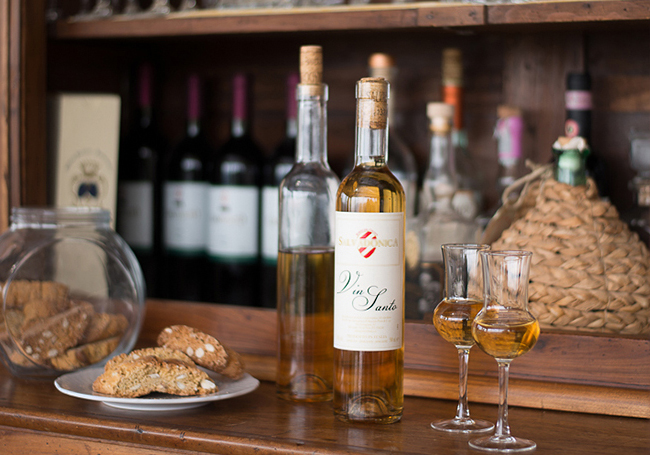 Cantucci with Vin Santo Tuscan dessert