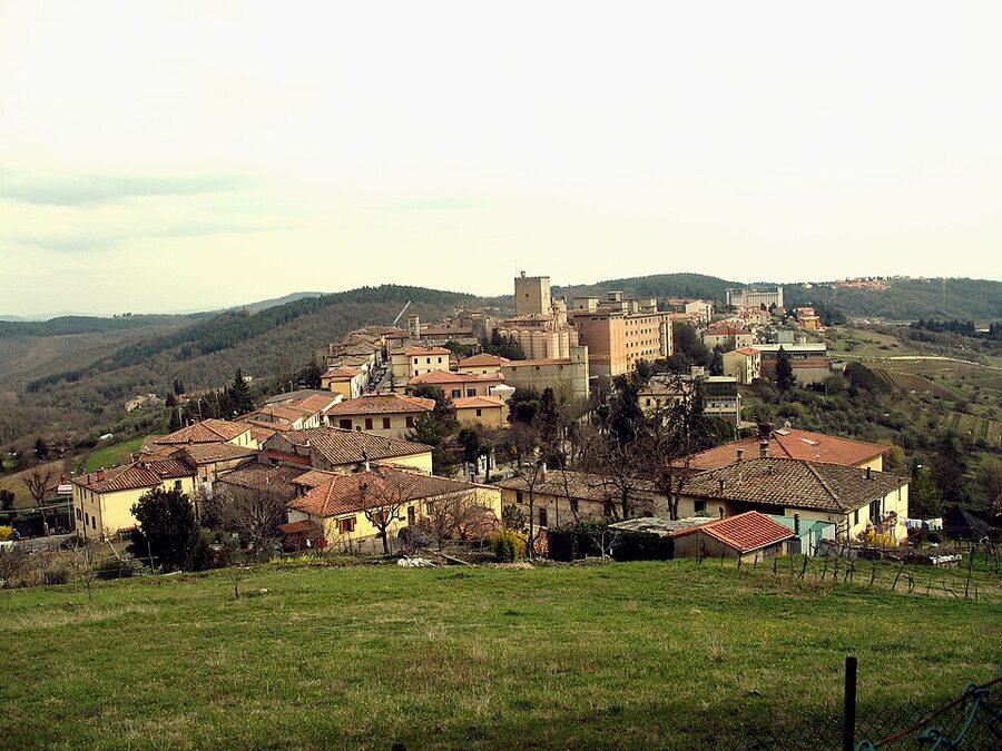 Castellina in Chianti hilltop town