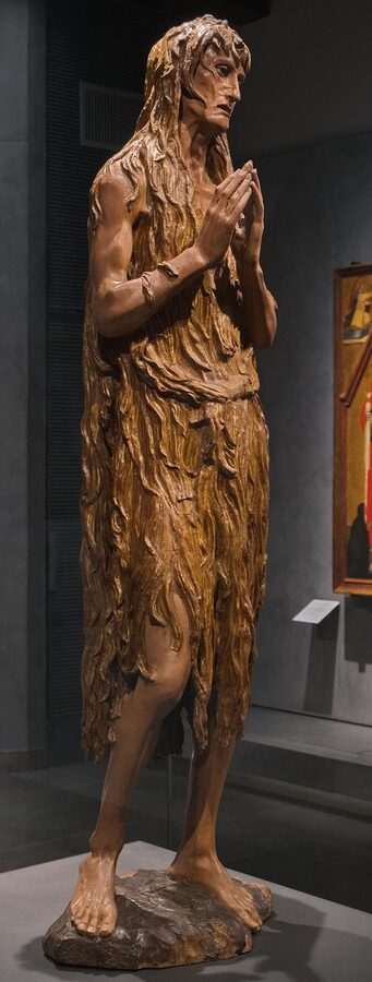 Donatello's wooden Mary Magdalene at the Opera del Duomo Museum