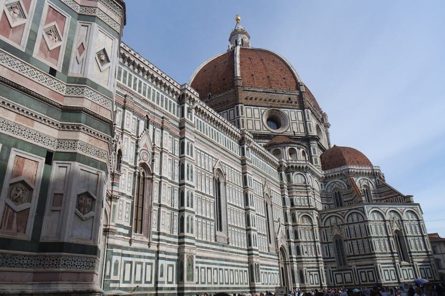 Florence Duomo Santa Maria del Fiore cathedral facade