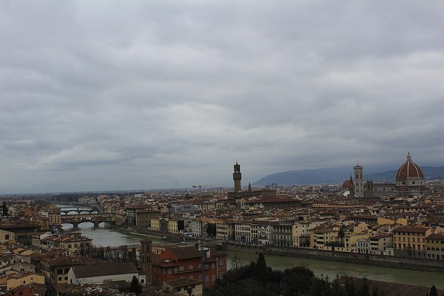 Florence skyline as seen from Piazzale Michelangelo