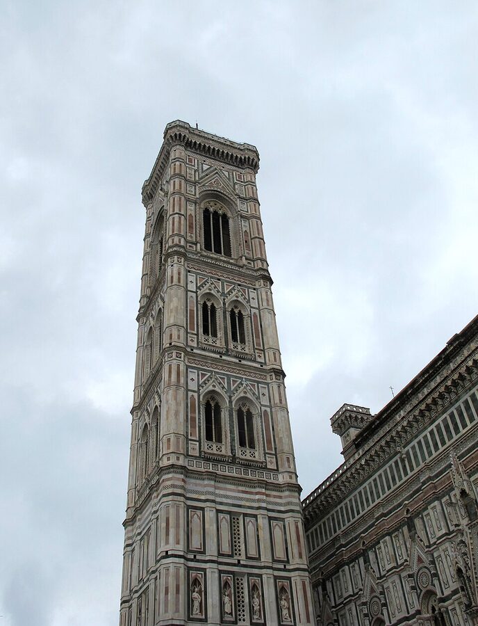 Giotto's Campanile bell tower at the Florence Duomo