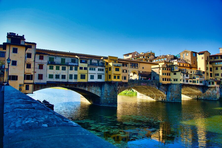 Ponte Vecchio bridge landmark Florence Italy