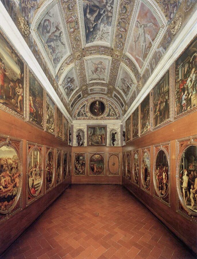 The Studiolo of Francesco I inside Palazzo Vecchio