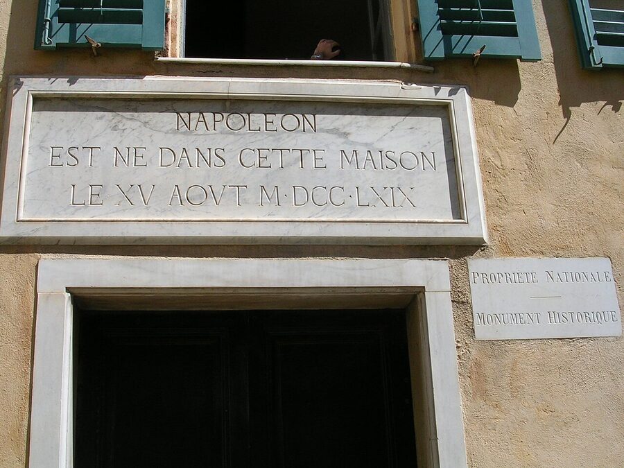 Maison Bonaparte Napoleon's birthplace Ajaccio