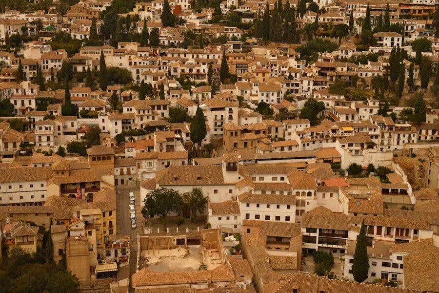 Albaicin historic neighbourhood Granada