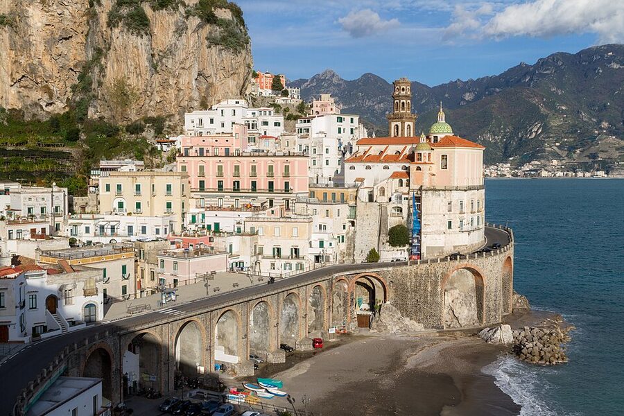 Atrani village on the Amalfi Coast