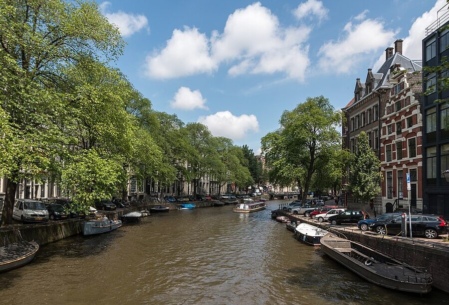 Herengracht canal ring central Amsterdam