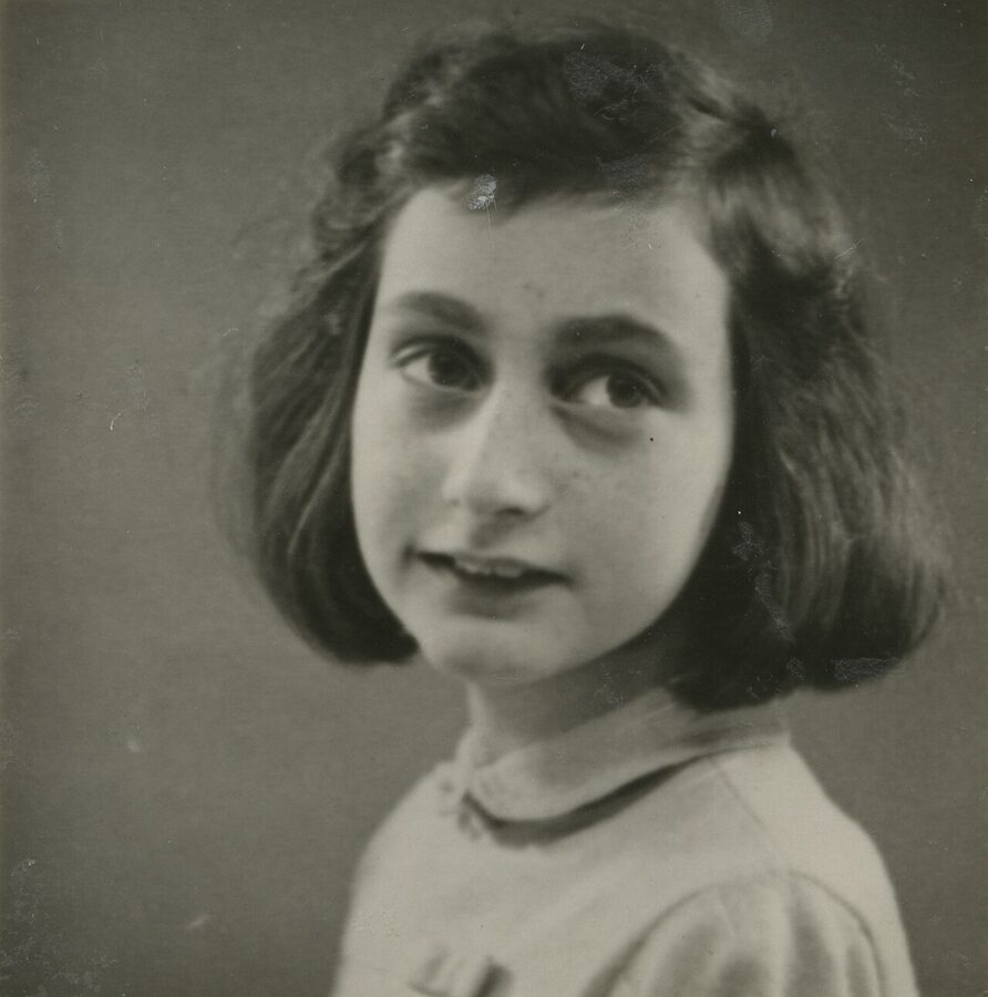 Anne Frank portrait Amsterdam May 1940 age 11