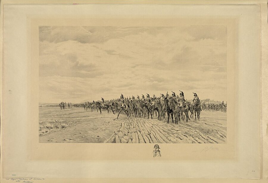 Napoleon at Austerlitz 1805 Meissonier Library of Congress