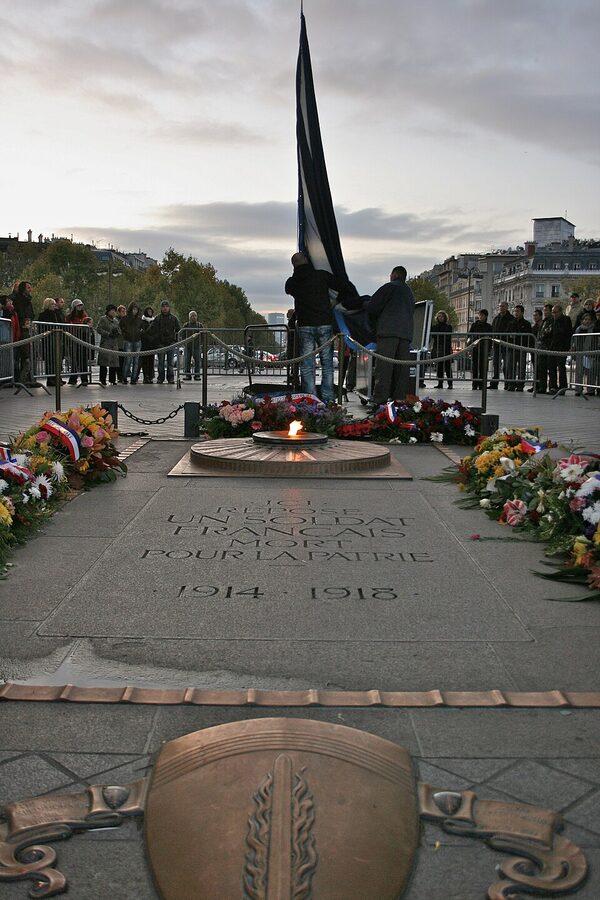 Tomb of the Unknown Soldier Arc de Triomphe Paris