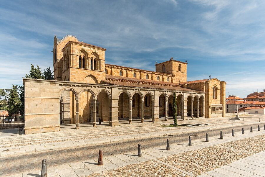 Basilica de San Vicente Avila Romanesque exterior