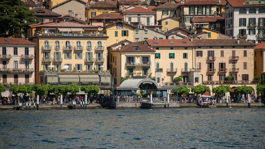 Charming Bellagio waterfront on Lake Como