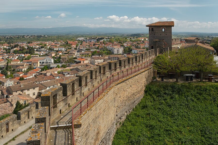 Tour de la Charpenterie Carcassonne medieval tower