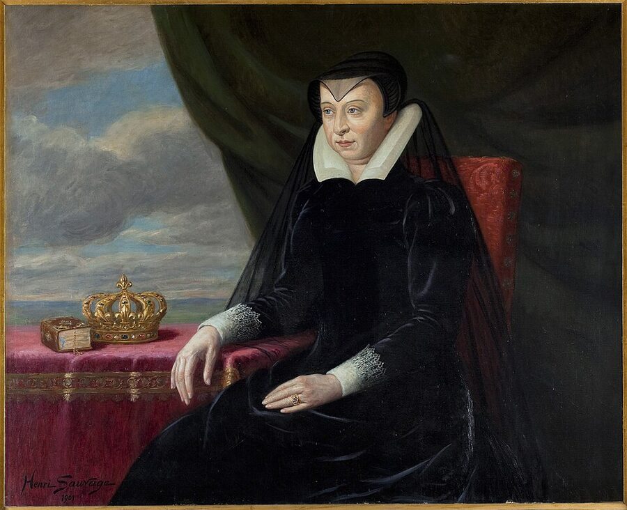 Catherine de Medici portrait at Chenonceau