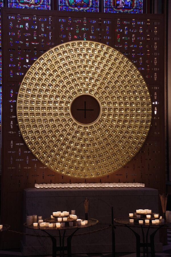 Crown of Thorns reliquary at Notre-Dame Paris