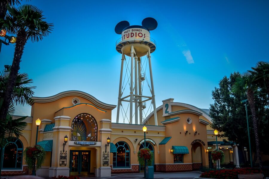 Disney Adventure World formerly Walt Disney Studios Park entrance area