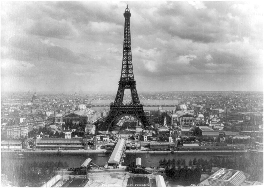 Eiffel Tower at the 1889 Exposition Universelle